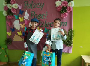 Konkurs recytatorski: ,,Polscy poeci dzieciom"