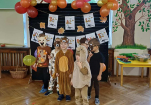 Pokaz mody - niedźwiedzie