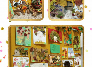 Przegląd plastyczny "Barwy jesieni"