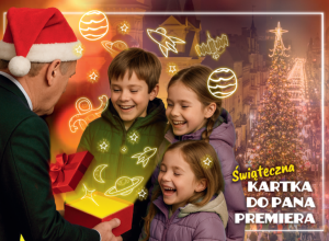 Świąteczna kartka do Pana Premiera