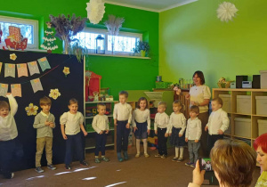Uroczystość w grupie Frebelki