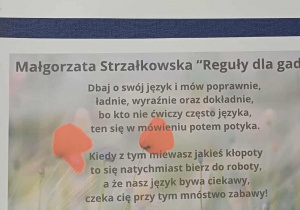 Tablica informacyjna dla rodziców