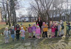 Pani Kasia z grupą Daltonki