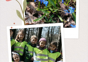 Dzieci na spacerze w parku